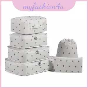 Túi du lịch Tổ chức Bộ vải Oxford chống nước với khối có thể gập lại để đóng gói vali và lưu trữ trang điểm