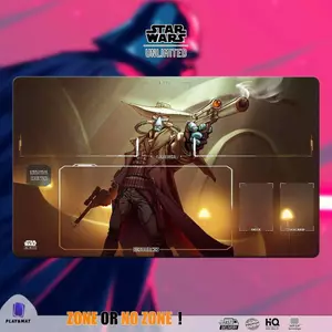 Thảm chơi TCG không giới hạn Star Wars 24x14 "(60 * 35cm) | Bane