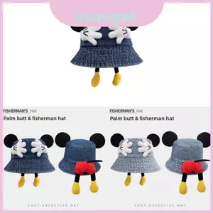 Mũ bông chuột Mickey có tấm che nắng và thông gió để mặc ngoài trời thông thường