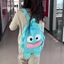 Ba lô cá hề cặp đi học dễ thương ngộ nghĩnh, nữ sinh trung học cơ sở, sinh viên đại học, ba lô