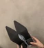 Da mềm mũi nhọn Giày Chelsea Boot nữ tay mới giảm béo giày bốt ngắn gót dày giày bốt mỏng