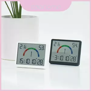 Máy đo nhiệt độ và độ ẩm kỹ thuật số có báo động để sử dụng trong nhà