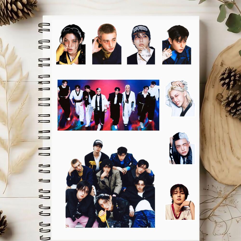 LINXX 100 Chiếc Đi Lạc Trẻ Em KARMA Album Mới Dán Kpop Bé Trai Ban Nhạc Người Hâm Mộ Sưu Tập Hàng Hóa Quà Tặng