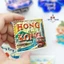 Nhãn dán từ tính lưu niệm cổ điển tem Hồng Kông