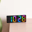 Đồng hồ Led đa chức năng báo thức có màn hình chuyển số màu và chế độ yên tĩnh cho đầu giường hoặc bàn làm việc