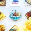 Nhãn dán từ tính thế giới băng Halbin nổi Sky Island