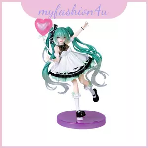 Miku Anime Hatsune Girl Pvc Model với chi tiết sưu tập dành cho người hâm mộ Trang trí bàn làm việc và