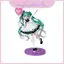 Miku Anime Hatsune Girl Pvc Model với chi tiết sưu tập dành cho người hâm mộ Trang trí bàn làm việc và