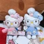 đầu bếp hellokitty túi mặt dây chuyền búp bê sang trọng quà tặng sinh nhật cho bạn gái dễ thương