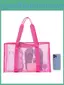 Túi Tote đi biển bằng vải Polyester cỡ lớn có thể mở và kỳ nghỉ bên trong cho túi