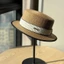 2026 Xiaoxiangfeng Ngày Lễ Mũ Rơm Phong Cách Nữ Phong Cách Hàn Quốc Webbing Flat Top Hat Đa Năng Chống Nắng Mũ Chống Nắng