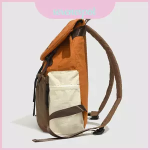 Ba lô dây rút đeo chéo Nhật Bản có dây đeo Nylon và đệm nhẹ cho chuyến đi ngày