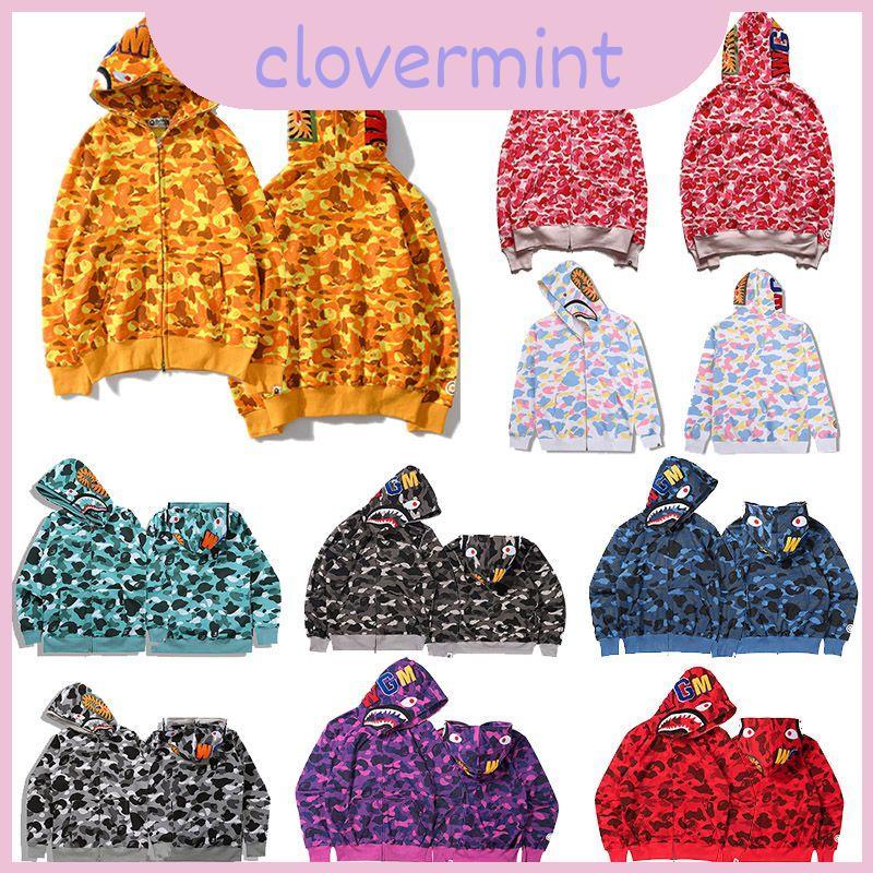 Áo Hoodie Bape sành điệu dành cho nam và nữ có in hình cá mập 3d