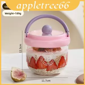 Lọ phong cách Salad có khả năng tương thích với lò vi sóng và bữa sáng dã ngoại