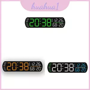 Hẹn giờ báo thức kỹ thuật số đơn giản với màn hình Led và màn hình hiển thị ngày trong tuần Sử dụng phòng ngủ cho