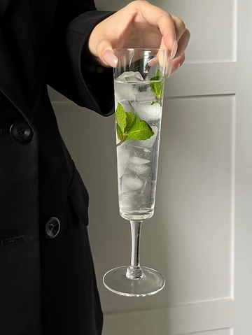 Sáng Tạo Cocktail Thủy Tinh Dung Tích Nhỏ Thủy Tinh Uống Lạnh Thủy Tinh Milkshake Thủy Tinh Nước Uống Dài Kính Tạo Bọt Thủy Tinh Champagne Thủy Tinh