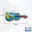 Áo Halstatt Violin Lakeside Snow Mountain Nhãn dán từ tính