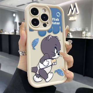 Tom Và Jerry Chuột Và Mèo Tùy Chỉnh Ảnh Ốp Lưng Điện Thoại Samsung Galaxy F06 S20 S21 S22 S23 S24 FE S25 NOTE 20 PLUS ULTRA Ốp Silicon Điện Thoại Di Động DIY Shell