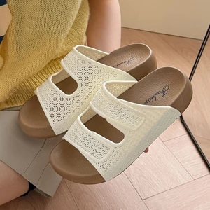 xuân thu giày Birkenstock đế dày đa năng và thoải mái dành cho nữ Dép nửa mũi cho cặp đôi mặc