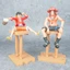 Một mảnh Anime Bộ sưu tập nhân vật hành động Pvc Bộ để bàn và kệ trưng bày