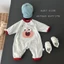 Bộ đồ liền thân cho trẻ sơ sinh, quần yếm hoạt hình dễ thương, quần áo dài tay ngoài trời cho