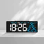 Đồng hồ báo thức kỹ thuật số hiện đại có màn hình Led và nguồn Usb cho phòng ngủ hoặc trang trí văn phòng