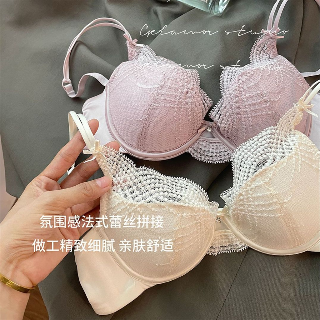 Áo lót nữ phong cách mới với cốc mỏng giúp ngực nhỏ gọn và chống chảy xệ, ren gợi cảm