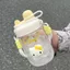 Bình Nước Hoạt Hình Dễ Thương Bằng Nhựa Cho Bé Gái Có Ống Hút Và Nắp Hydrat Hóa Mùa Hè Cho