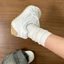 Giày rèn luyện đạo đức siêu mỏng, giày trắng cho nữ, giày thường đa năng đế dày mùa xuân, giày bố t