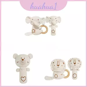 Bộ lục lạc vải mềm cho bé có chức năng bóp tay và làm dịu da cho trẻ mới biết đi