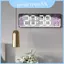 Đồng hồ điện tử báo thức độc đáo với thiết kế hiện đại và màn hình Led lớn cho không gian sống