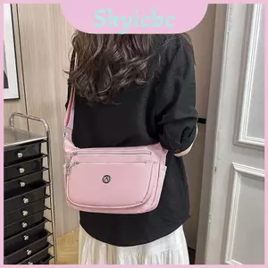Túi Nylon Duffle dành cho nữ có khóa kéo và túi bên trong để sử dụng hàng ngày