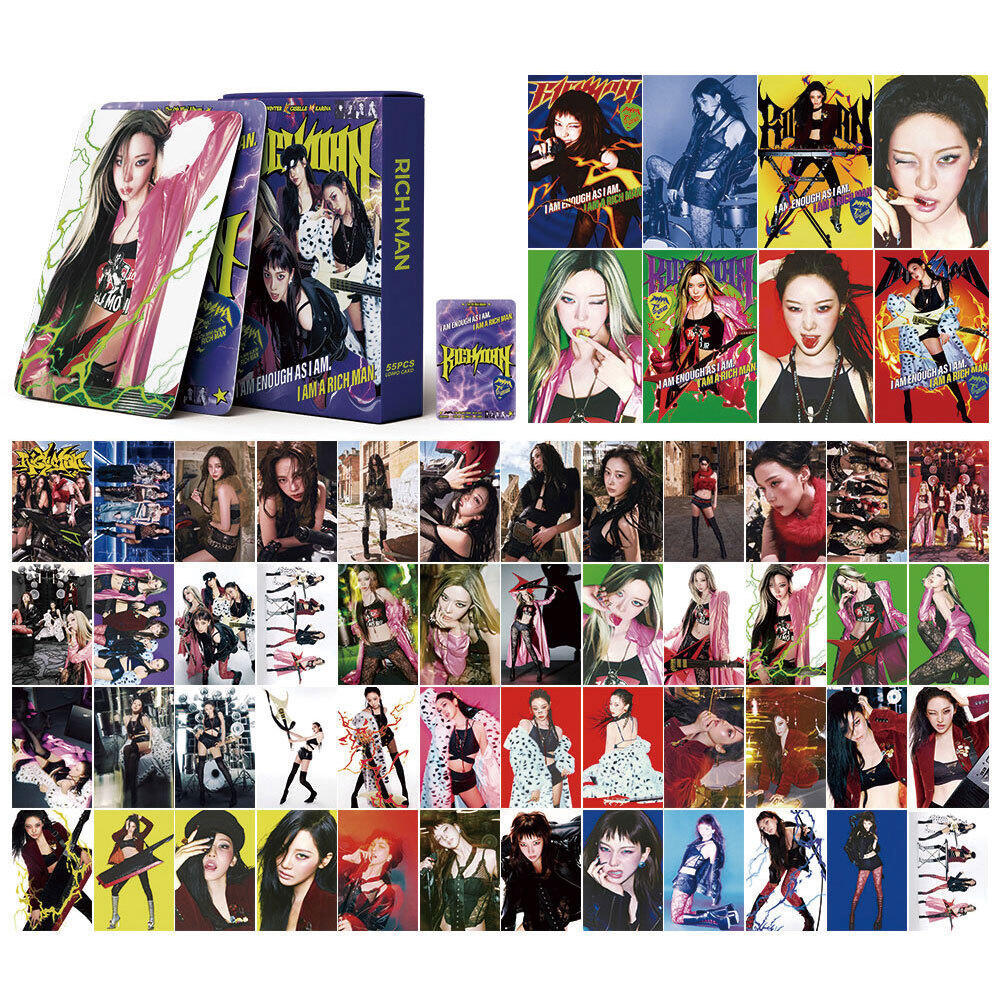 LINXX 55 Chiếc Aespa 6th Mini Album Người Giàu Lomo Cards Kpop Nhóm Cô Gái Người Hâm Mộ Sưu Tập Photocards Hàng Hóa Quà Tặng