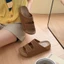 xuân thu giày Birkenstock đế dày đa năng và thoải mái dành cho nữ Dép nửa mũi cho cặp đôi mặc