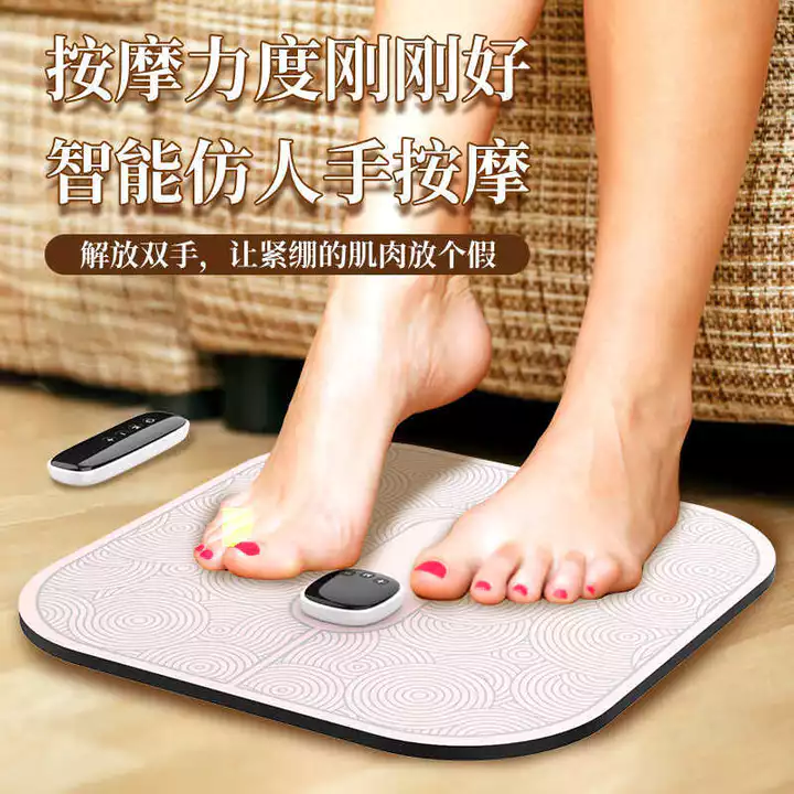 EMS Massage Chân Miếng Lót Chân Máy Trị Liệu Chân Di Động Máy Massage Định Hình Vật Lý Trị Liệu Massage