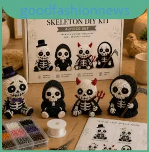 Bộ 3d Hạt Tự Làm Với Các Bức Tượng Gnome Hoạt Hình Để Sáng Tạo Quà Tặng Handmade