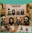 Bộ 3d Hạt Tự Làm Với Các Bức Tượng Gnome Hoạt Hình Để Sáng Tạo Quà Tặng Handmade