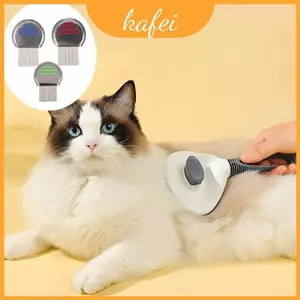 Lược không gỉ cho thú cưng bằng thép không gỉ Bàn chải bọ chét cho mèo và chó Làm sạch tóc và rụng tóc
