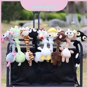 Búp bê sang trọng hình động vật hoạt hình có túi rộng rãi cho bé gái Trang trí phòng chơi bé trai