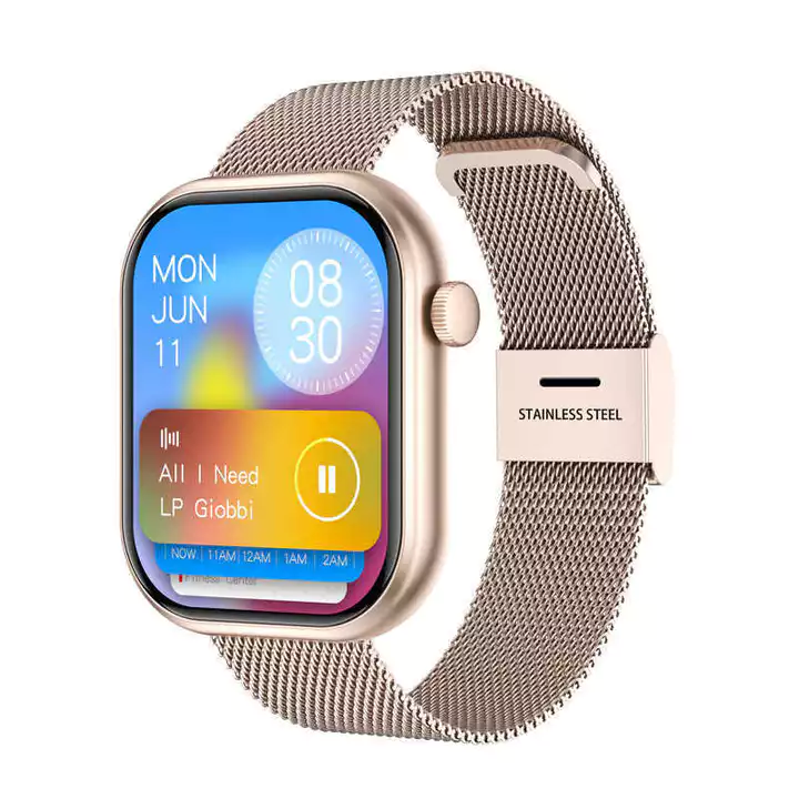 Vòng đeo tay đồng hồ thông minh G20 Màn hình lớn 2.01 Đồng hồ Bluetooth thể thao SOS Nhịp tim Vòng đeo tay đơn giản – 4