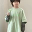Quần áo trẻ em Hàn Quốc mùa xuân áo len bé trai phong cách mới cotton nguyên chất phong cách