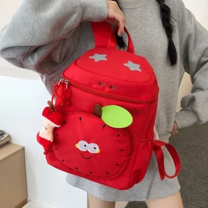 Ba lô hoạt hình ngộ nghĩnh của Apple hình quả táo ngộ nghĩnh dành cho nữ sinh tiểu học từ lớp mộ
