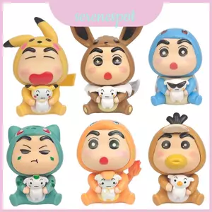 Pvc Shinchan Crayon Hình thu nhỏ với bộ sưu tập đóng gói cho đồ chơi