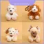 Phim hoạt hình Soft Dog Plushie có hương thơm cho bàn làm việc và trang trí phòng ngủ
