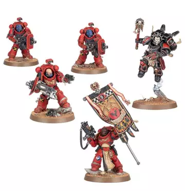 [Mô hình Warhammer] Mô hình túi bay chiến binh không gian Mục sư + Người cầm cờ + Mô hình nhựa nổ nặng (Lật bảng)