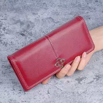 Women's Vintage Long Wallet