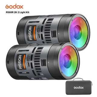 Đèn LED RGB Godox RS60R/RS60Bi 60W 1800 đến 10000K dùng cho quay phim, chụp ảnh, phát sóng
