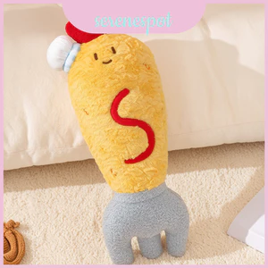 Gối nĩa mềm hoạt hình 58cm có sợi Polyester làm đầy và thư giãn