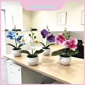 Hoa bướm phong lan nhân tạo có cảm giác thực tế để chụp ảnh đám cưới tại nhà và tạo kiểu
