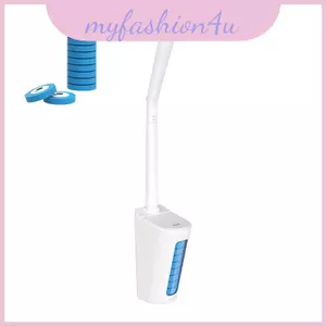 Bàn chải vệ sinh có đầu mùi hương hoa oải hương có thể thay thế và giá treo tường để làm sạch dễ dàng